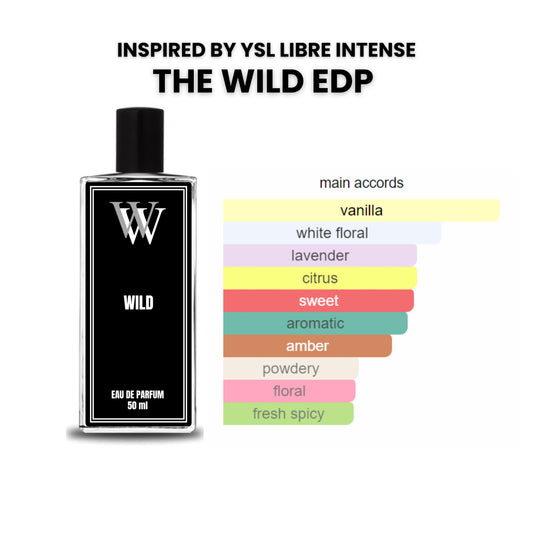 Wild 50ml - Inspired by YSL Libre Intense