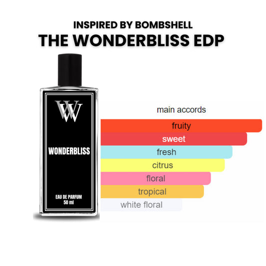 WonderBliss 50ml - Inspired by Bomb Shell